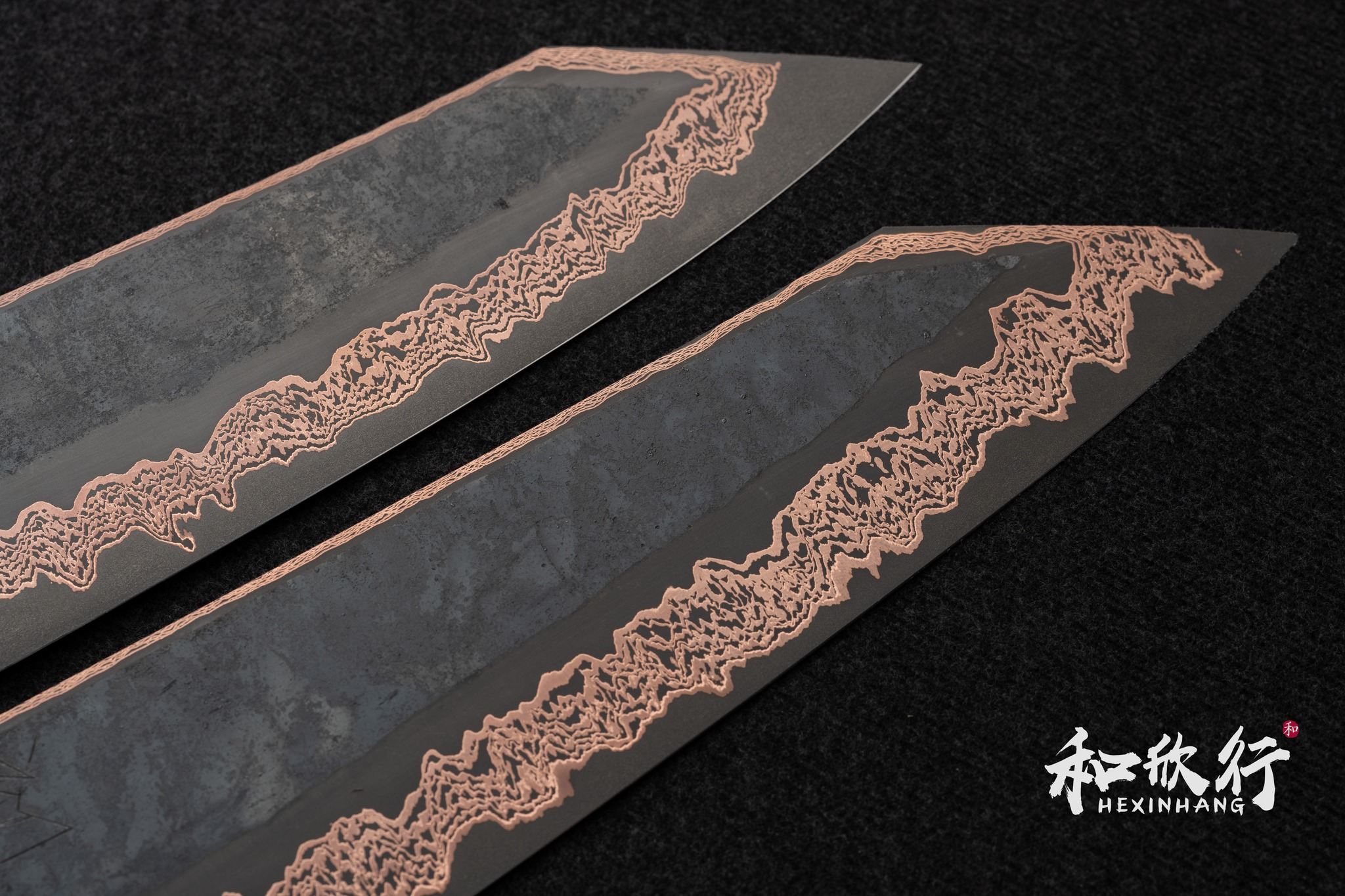 初心x二唐刃物　喜びダマスカスSLD中華195mm 初心x二唐刃物 喜びダマスカスSLD中華195mm